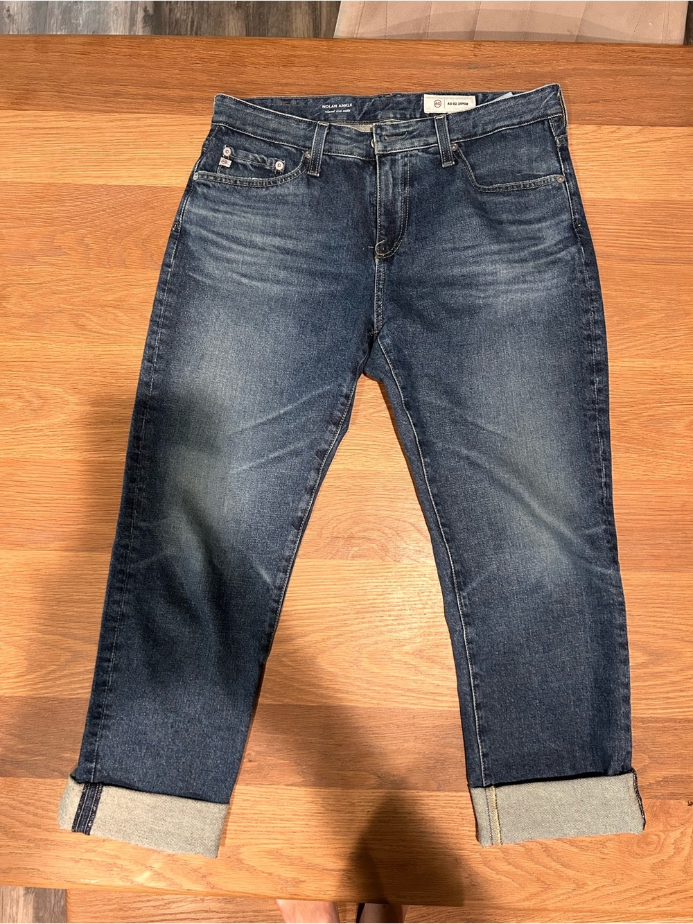 AG-ED DENIM - Nolan Ankle Relaxed Slim